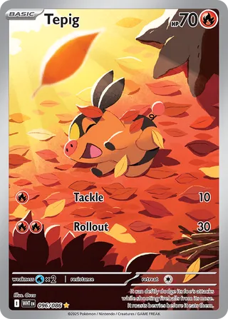 Tepig (White Flare 096/086)